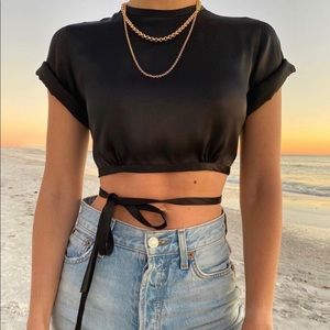 Orseund iris “Le club top” black size S